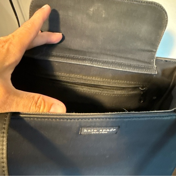 Kate Spade NY 90s Sam Mini Box Purse Vintage Black Handbag Vintage B - Picture 12 of 12